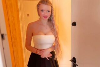 A Prostitute With Big Tits With Pleasure Spreads His Legs