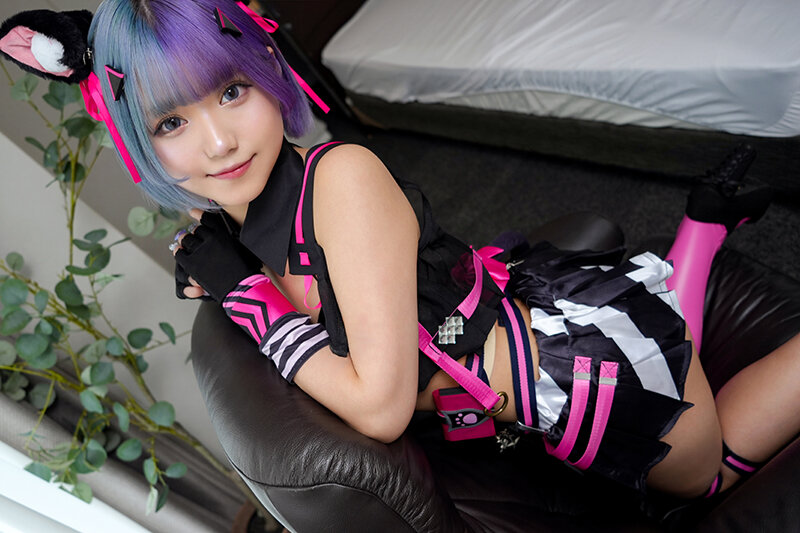 EINAV-015 Private Photoshoot With A Slightly Socially Awkward Slutty Cosplayer ♪ A Blue-Haired Voluptuous Sexy Cosplayer With A High Need For Appreciation