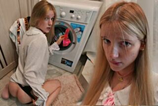 Russian Cutie In Panties Chose A Real Dick Over A Rubber One