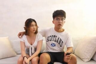 TM0007’s friend’s wife can ride in front of her husband and have a shameful time.